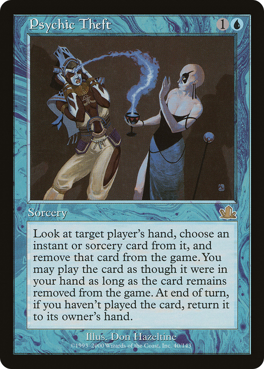 Psychic Theft (PCY-040) - Prophecy Foil