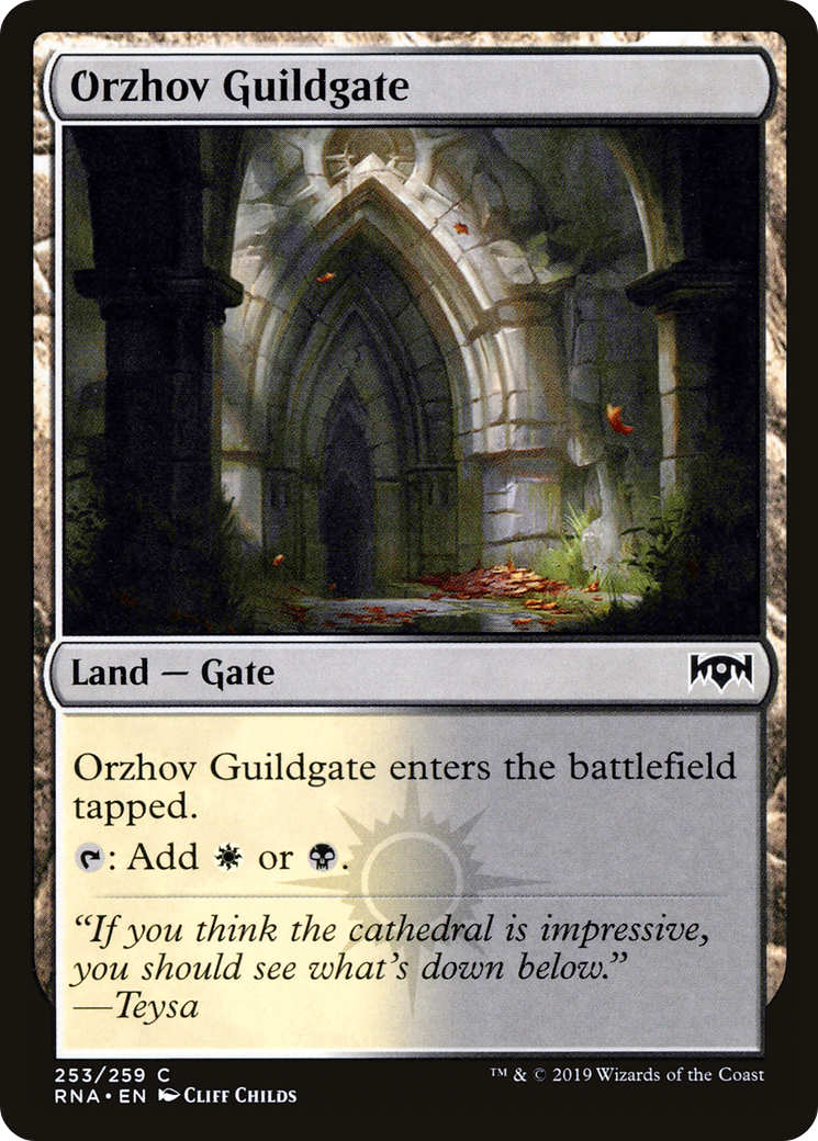 Orzhov Guildgate (RNA-253) - Ravnica Allegiance