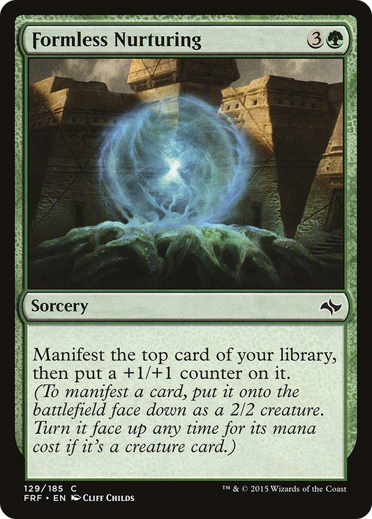 Formless Nurturing (FRF-129) - Fate Reforged