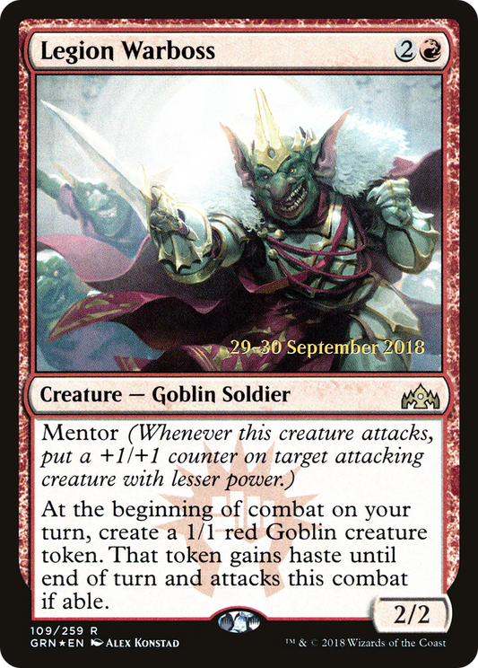 Legion Warboss (PGRN-109S) - Guilds of Ravnica Promos Foil