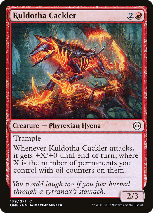 Kuldotha Cackler (ONE-139) - Phyrexia: All Will Be One