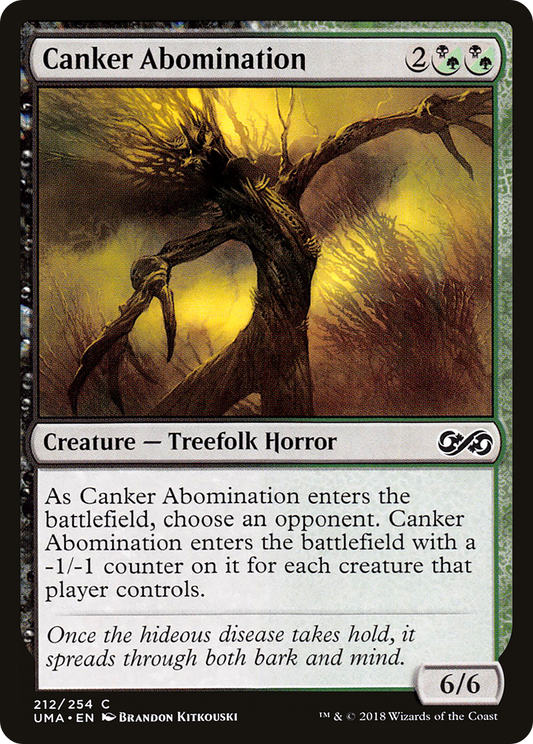 Canker Abomination (UMA-212) - Ultimate Masters Foil