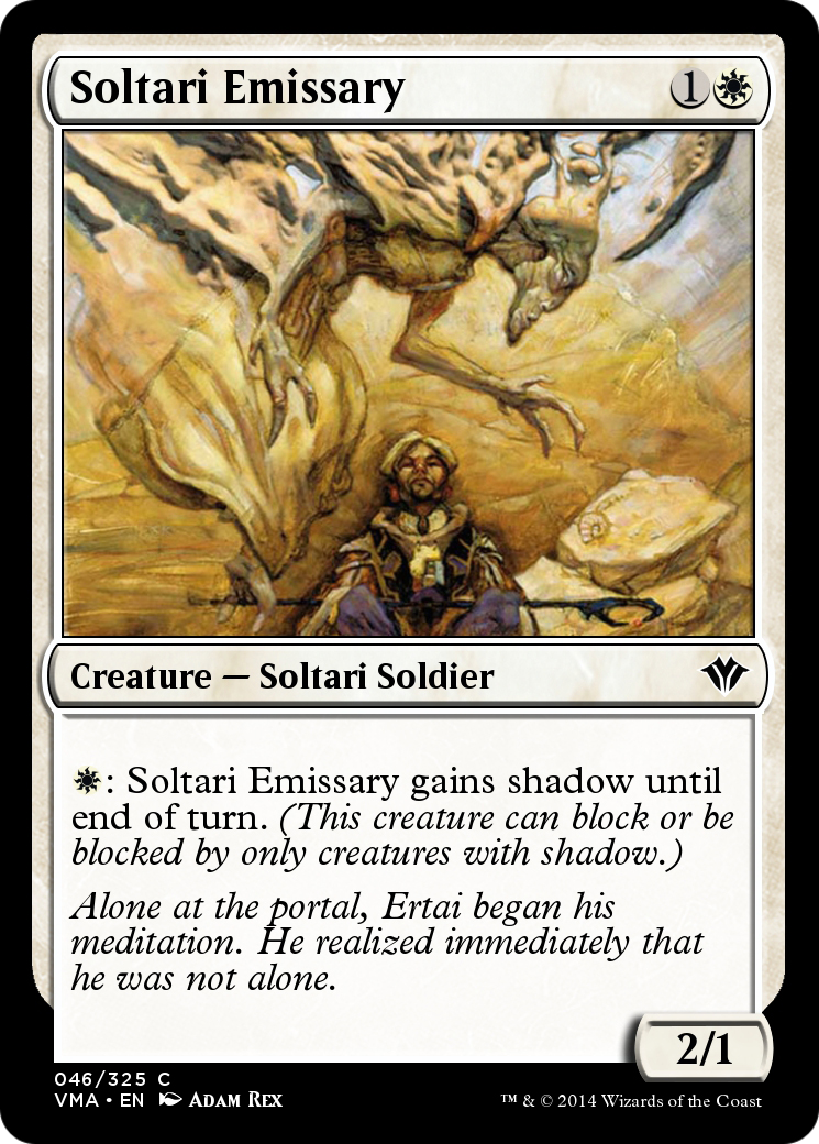 Soltari Emissary (VMA-046) - Vintage Masters