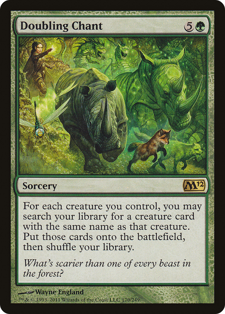 Doubling Chant (M12-170) - Magic 2012 Foil