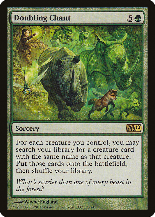 Doubling Chant (M12-170) - Magic 2012 Foil