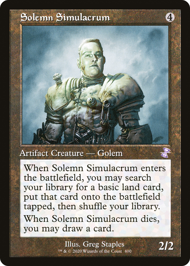 Solemn Simulacrum (TSR-400) - Time Spiral Remastered Foil