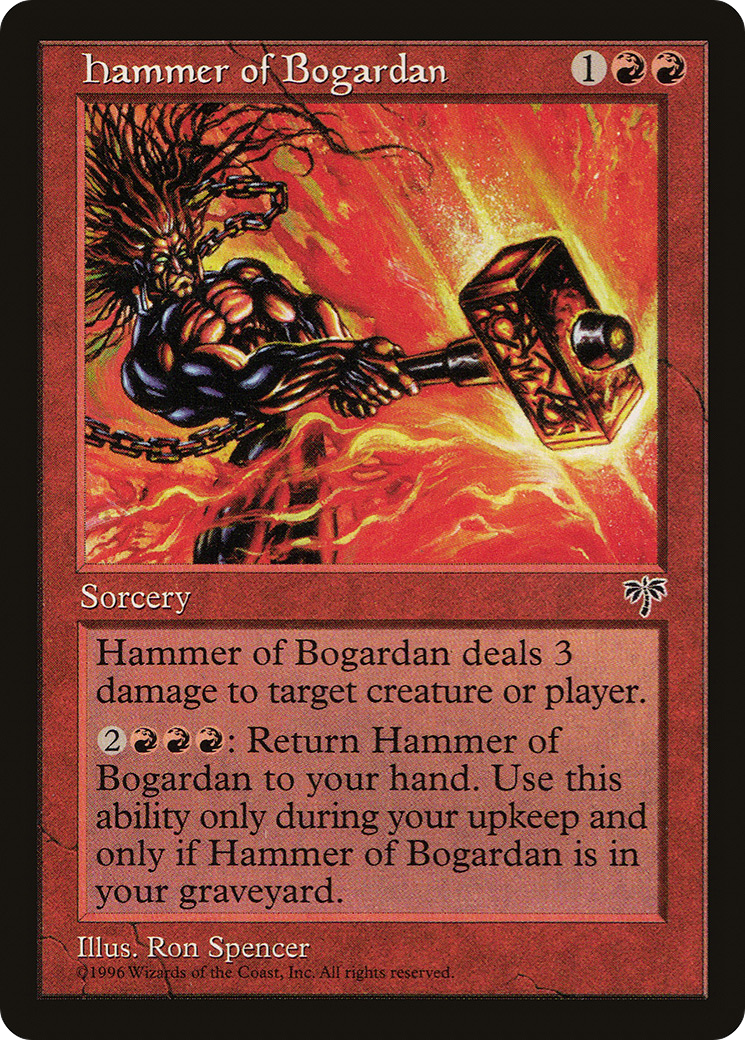 Hammer of Bogardan (MIR-181) - Mirage