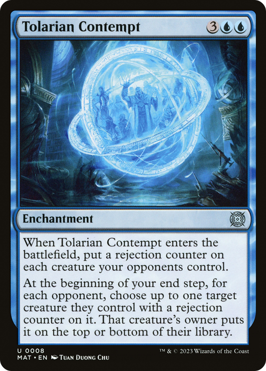 Tolarian Contempt (MAT-008) - March of the Machine: The Aftermath Foil