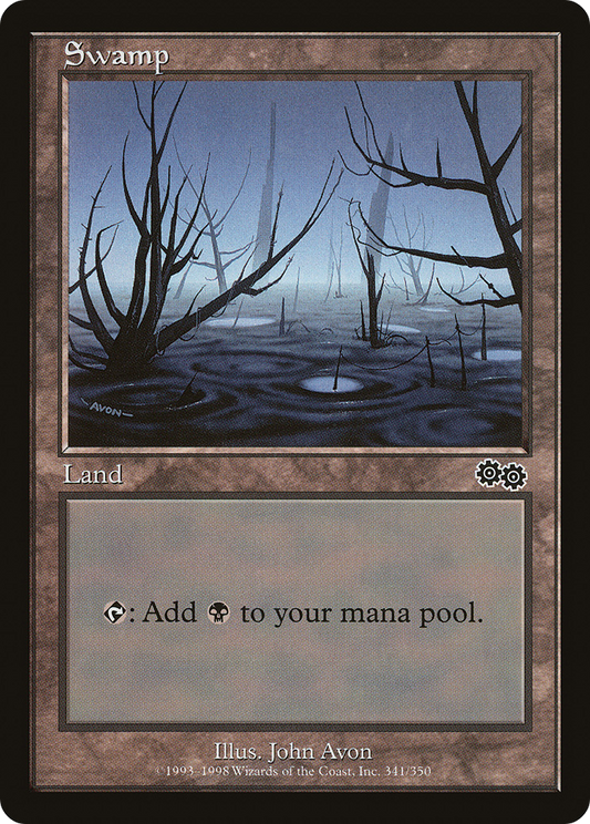 Swamp (USG-341) - Urza's Saga