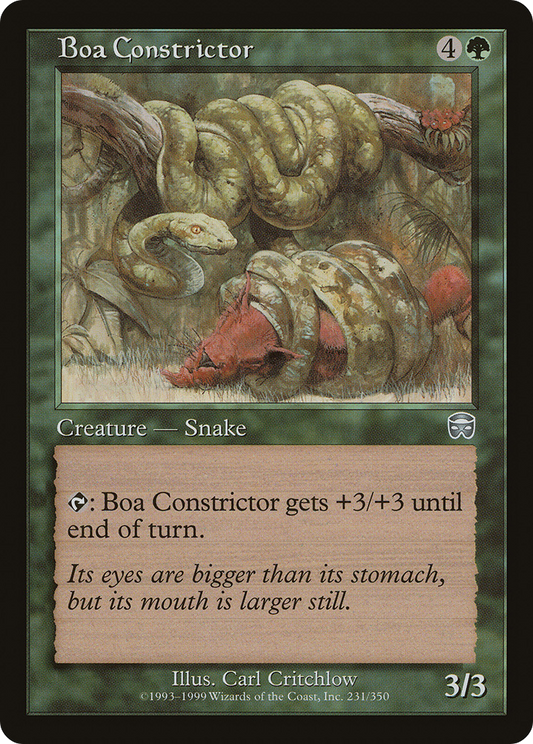 Boa Constrictor (MMQ-231) - Mercadian Masques