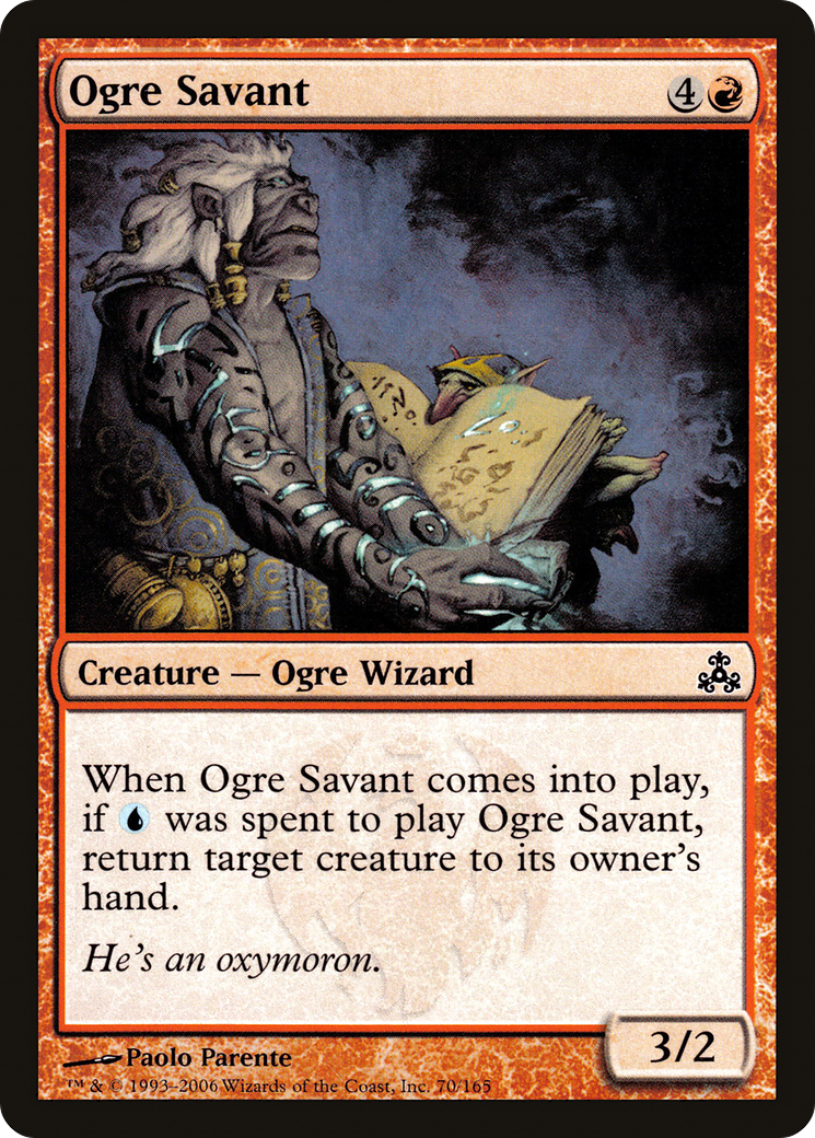 Ogre Savant (GPT-070) - Guildpact