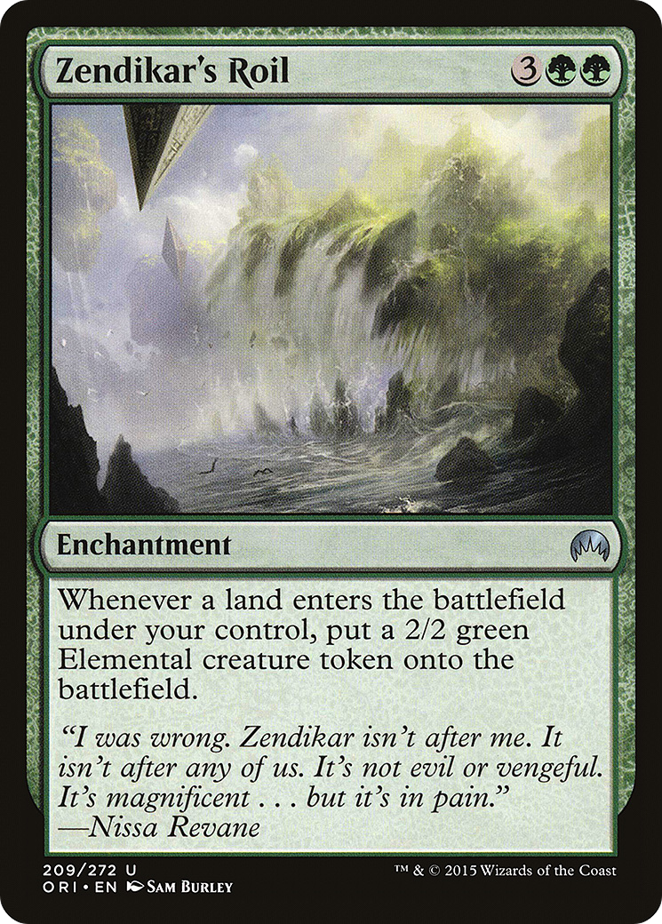 Zendikar's Roil (ORI-209) - Magic Origins