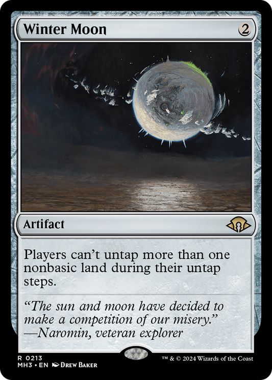 Winter Moon (MH3-213) - Modern Horizons 3 Foil