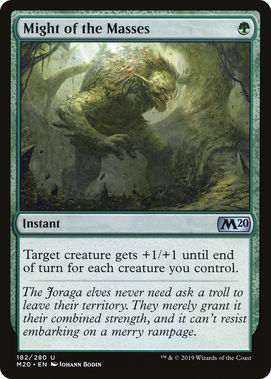 Might of the Masses (M20-182) - Core Set 2020
