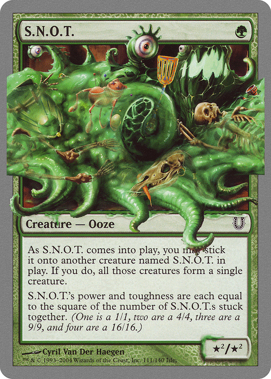 S.N.O.T. (UNH-111) - Unhinged Foil