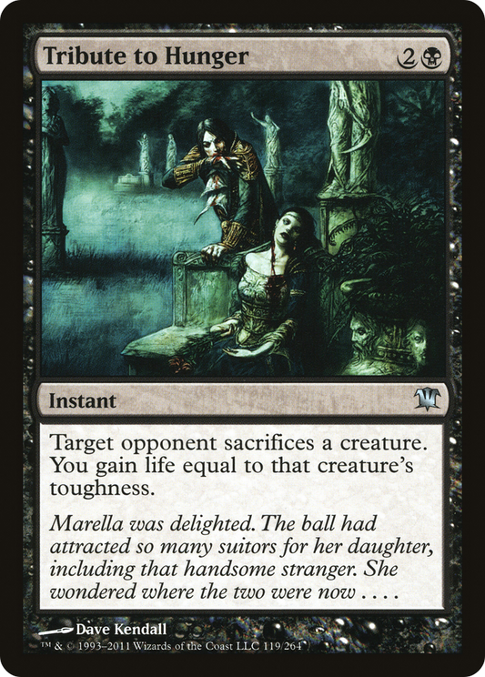 Tribute to Hunger (ISD-119) - Innistrad Foil