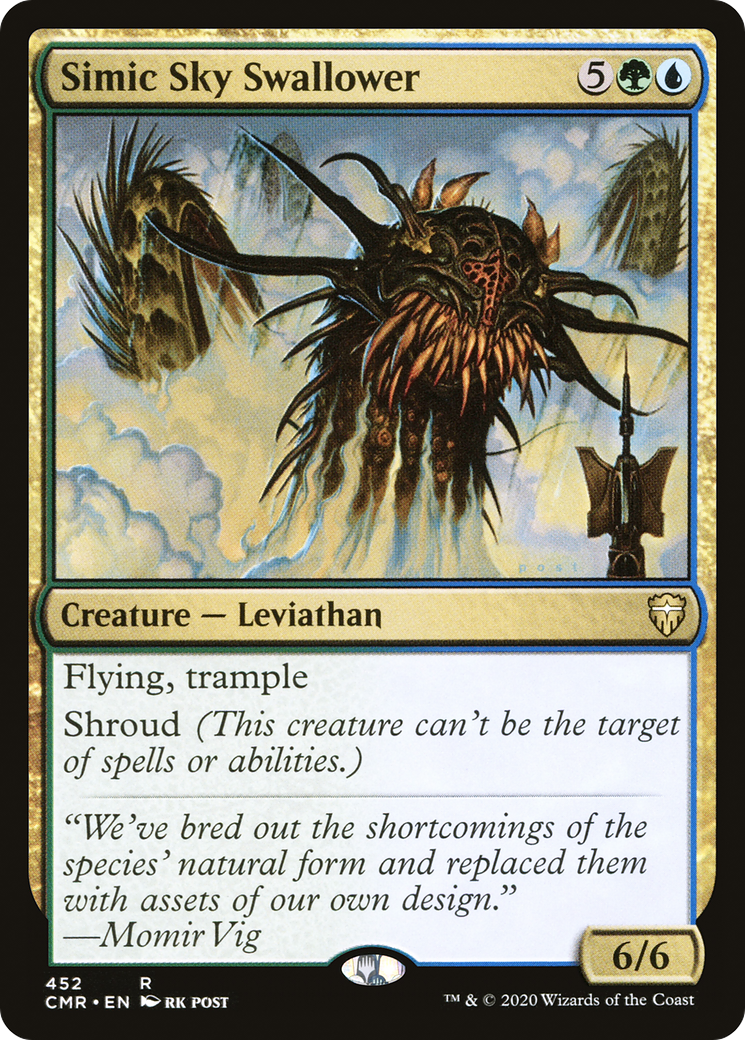 Simic Sky Swallower (CMR-452) - Commander Legends