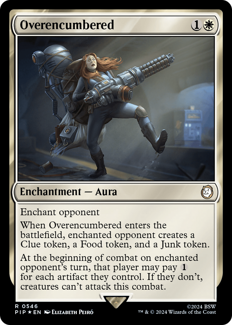 Overencumbered (PIP-546) - Fallout Foil