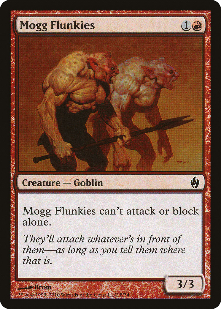 Mogg Flunkies (PD2-008) - Premium Deck Series: Fire and Lightning Foil