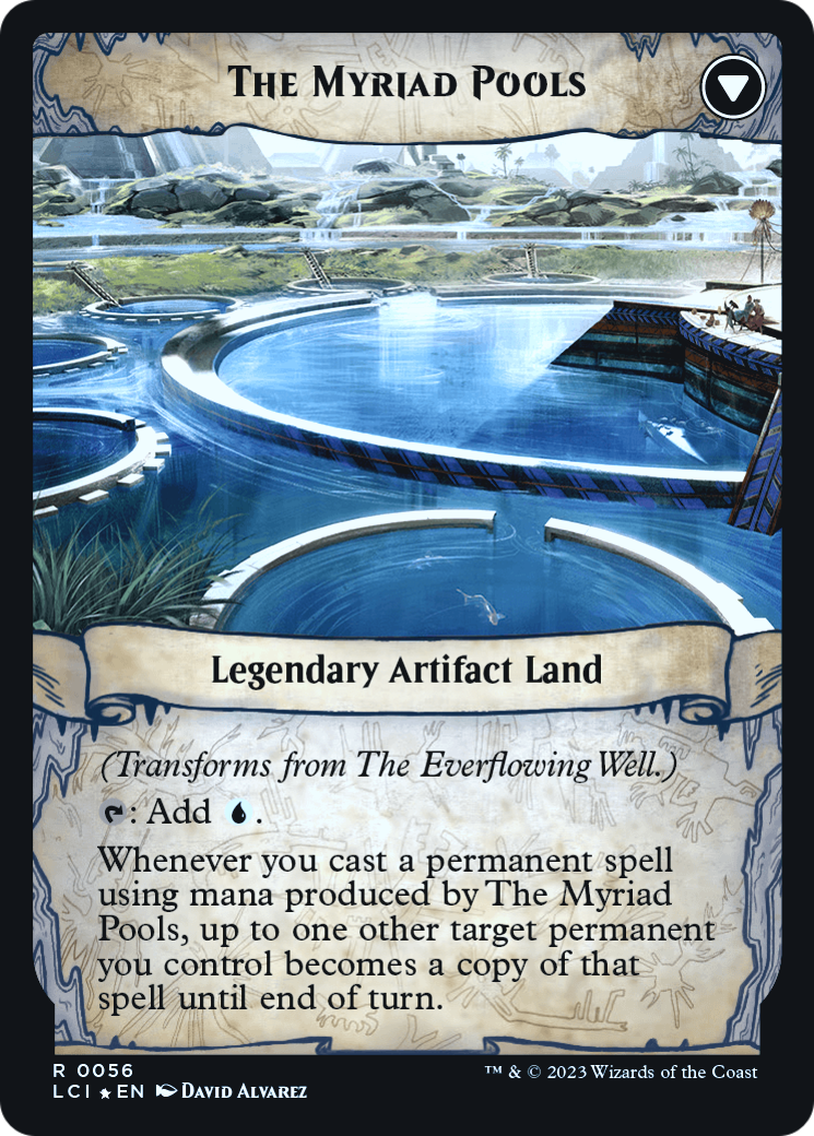 The Everflowing Well // The Myriad Pools (PLCI-56S) - The Lost Caverns of Ixalan Promos Foil