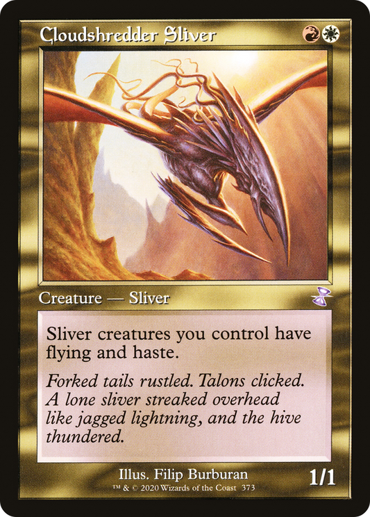 Cloudshredder Sliver (TSR-373) - Time Spiral Remastered Foil