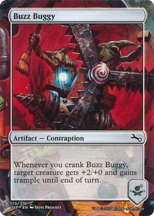 Buzz Buggy  (Borderless)(UST-173) - Unstable Foil