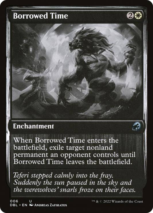 Borrowed Time (DBL-006) - Innistrad: Double Feature Foil