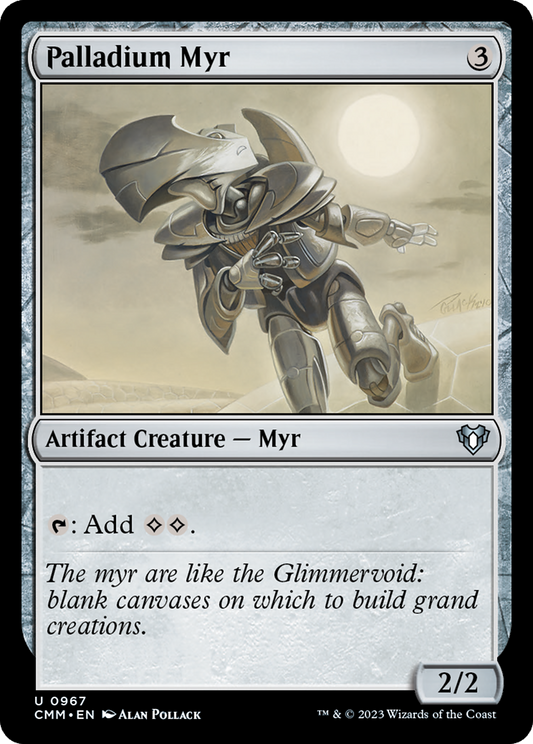 Palladium Myr (CMM-967) - Commander Masters