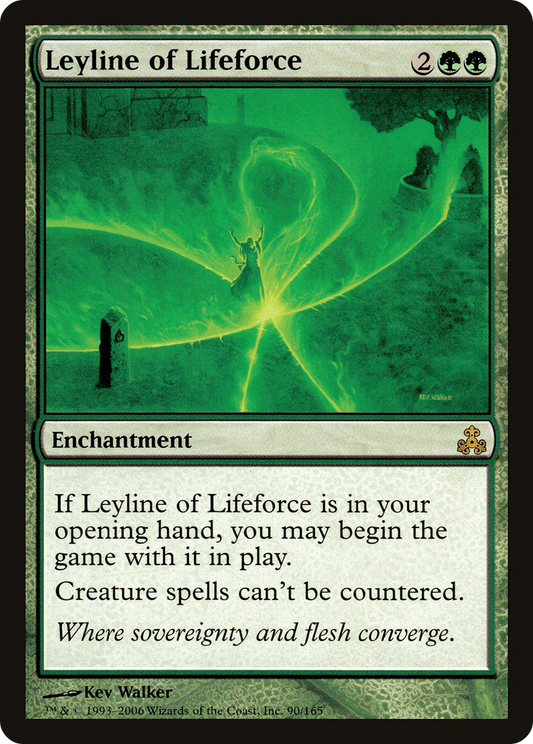 Leyline of Lifeforce (GPT-090) - Guildpact