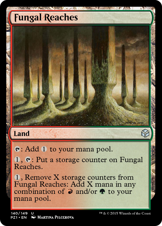 Fungal Reaches (PZ1-140) - Legendary Cube Prize Pack Foil