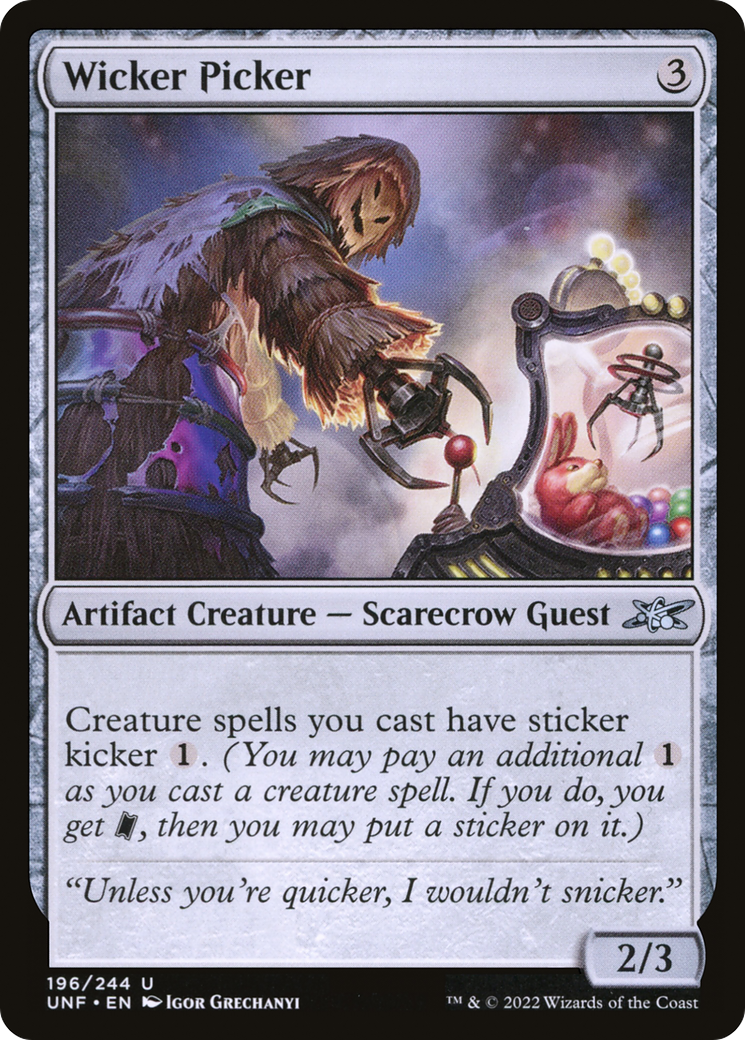 Wicker Picker (UNF-196) - Unfinity Foil