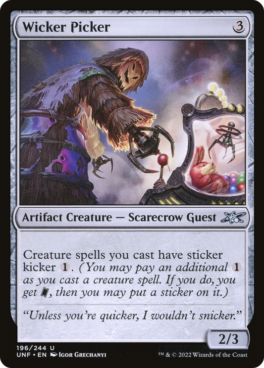 Wicker Picker (UNF-196) - Unfinity Foil