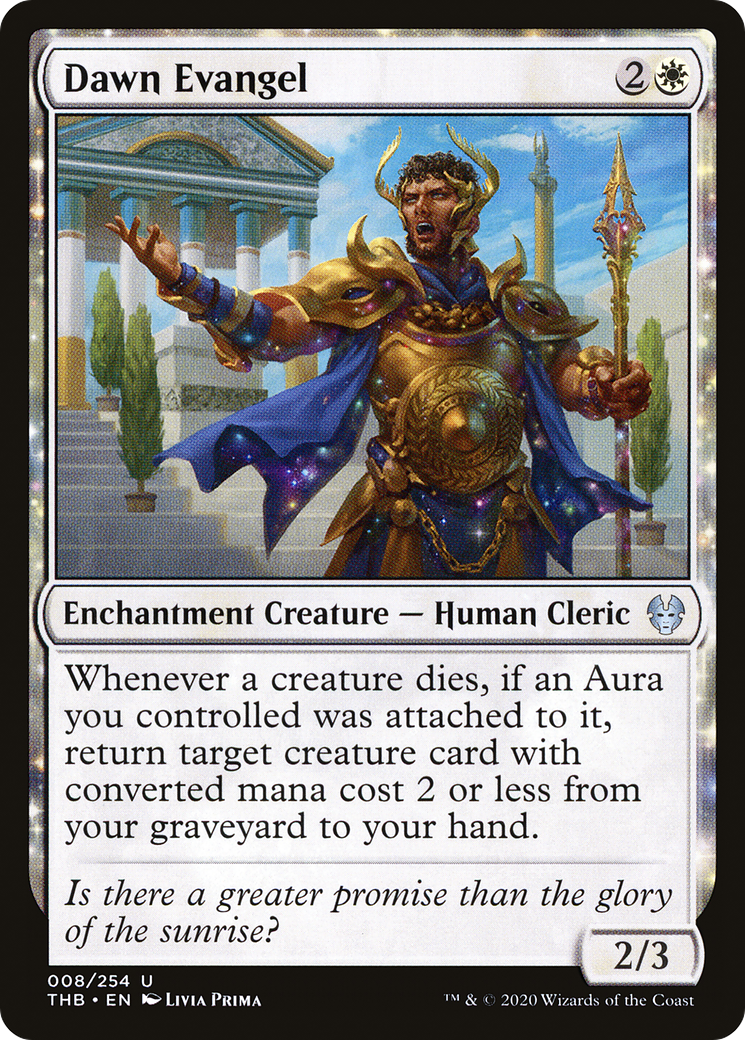 Dawn Evangel (THB-008) - Theros Beyond Death Foil