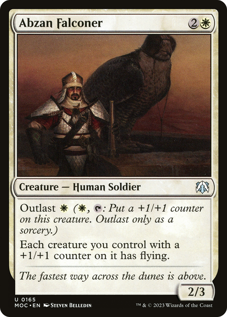 Abzan Falconer (MOC-165) - March of the Machine Commander