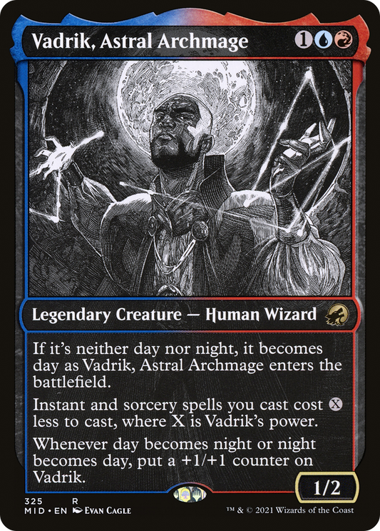 Vadrik, Astral Archmage (MID-325) - Innistrad: Midnight Hunt: (Showcase)