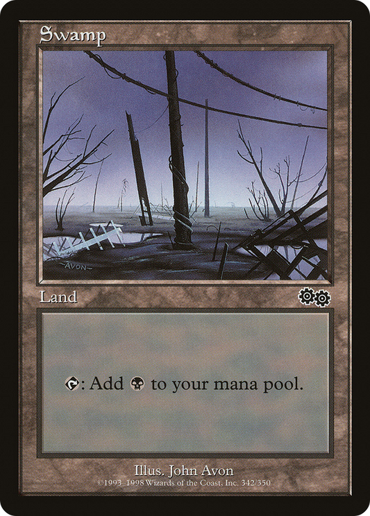 Swamp (USG-342) - Urza's Saga