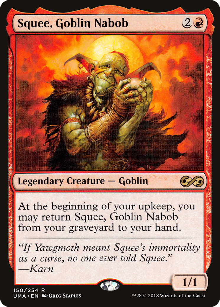 Squee, Goblin Nabob (UMA-150) - Ultimate Masters Foil