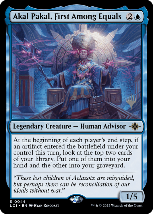 Akal Pakal, First Among Equals (PPLCI-044) - The Lost Caverns of Ixalan Promos (Promo Pack)