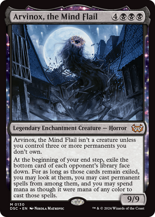 Arvinox, the Mind Flail (DSC-130) - Duskmourn: House of Horror Commander