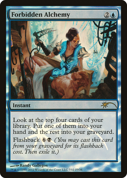 Forbidden Alchemy (FNM-007) - Friday Night Magic 2012 Foil