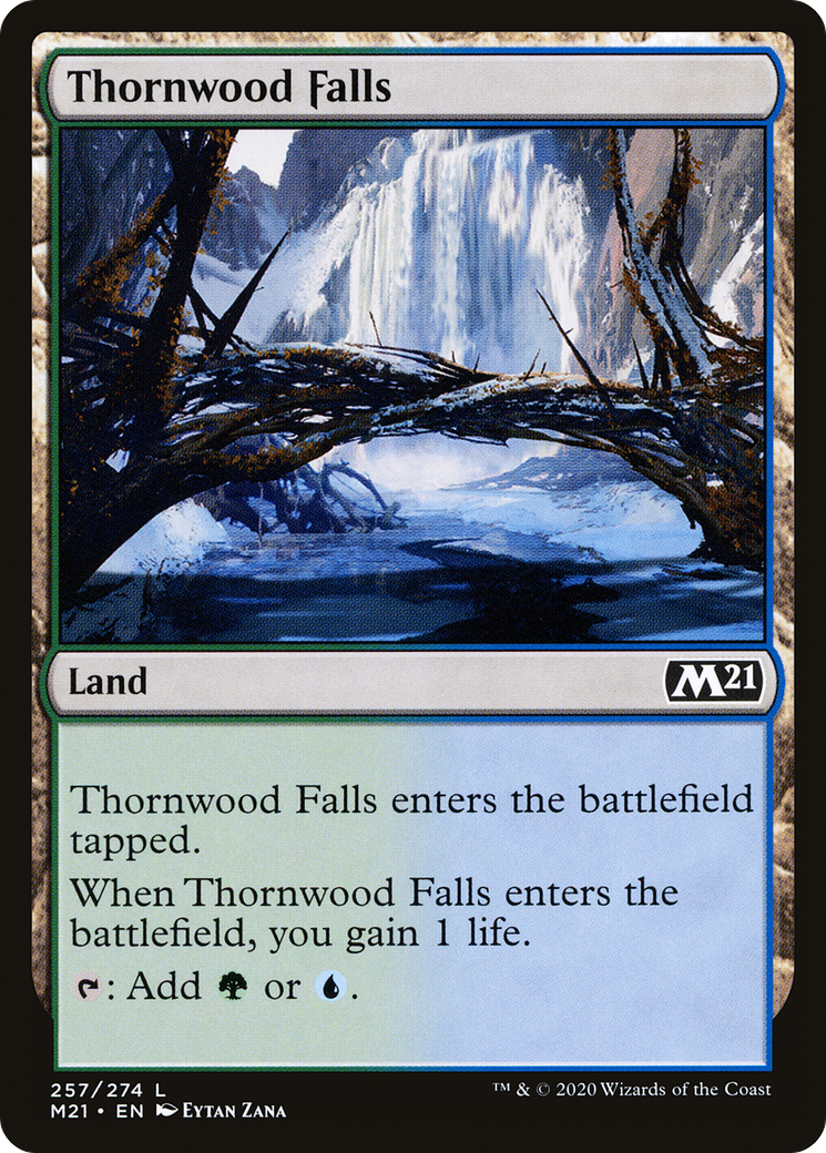 Thornwood Falls (M21-257) - Core Set 2021 Foil