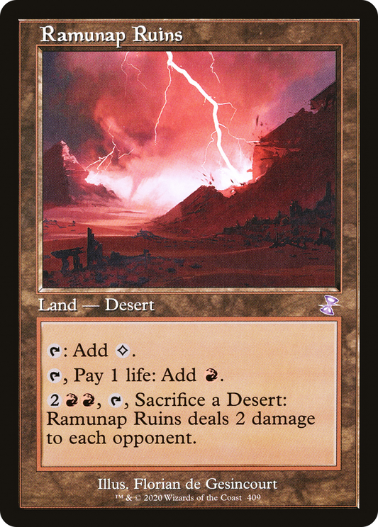 Ramunap Ruins (TSR-409) - Time Spiral Remastered Foil