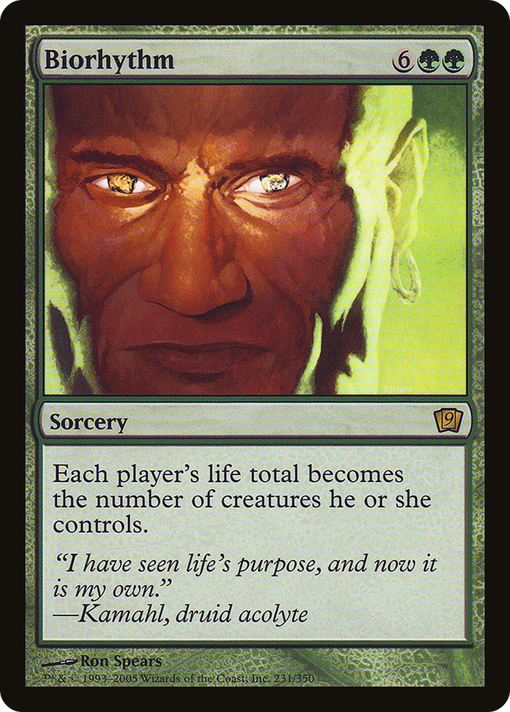 Biorhythm (9ED-231★) - Ninth Edition Foil