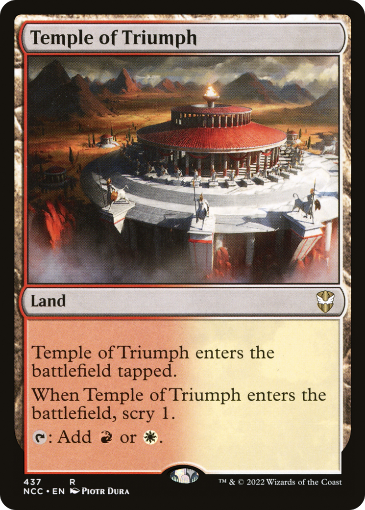 Temple of Triumph (NCC-437) - New Capenna Commander