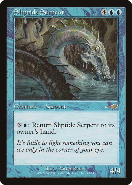 Sliptide Serpent (NEM-043) - Nemesis Foil