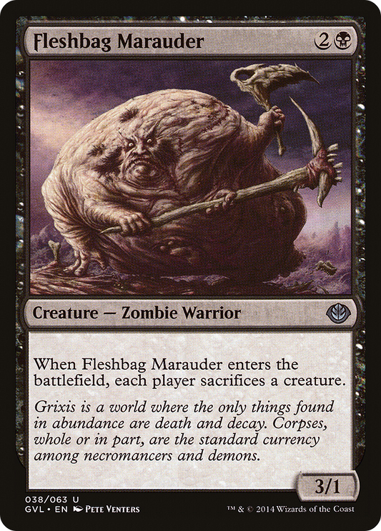 Fleshbag Marauder (GVL-038) - Duel Decks Anthology: Garruk vs. Liliana