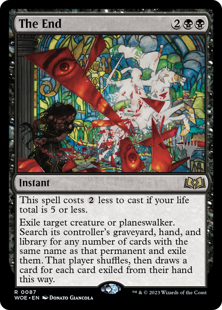 The End (PPWOE-087) - Wilds of Eldraine Promos (Promo Pack) Foil