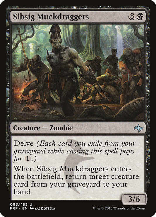 Sibsig Muckdraggers (FRF-083) - Fate Reforged Foil