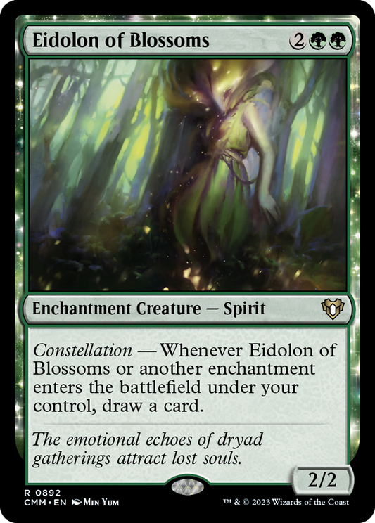 Eidolon of Blossoms (CMM-892) - Commander Masters