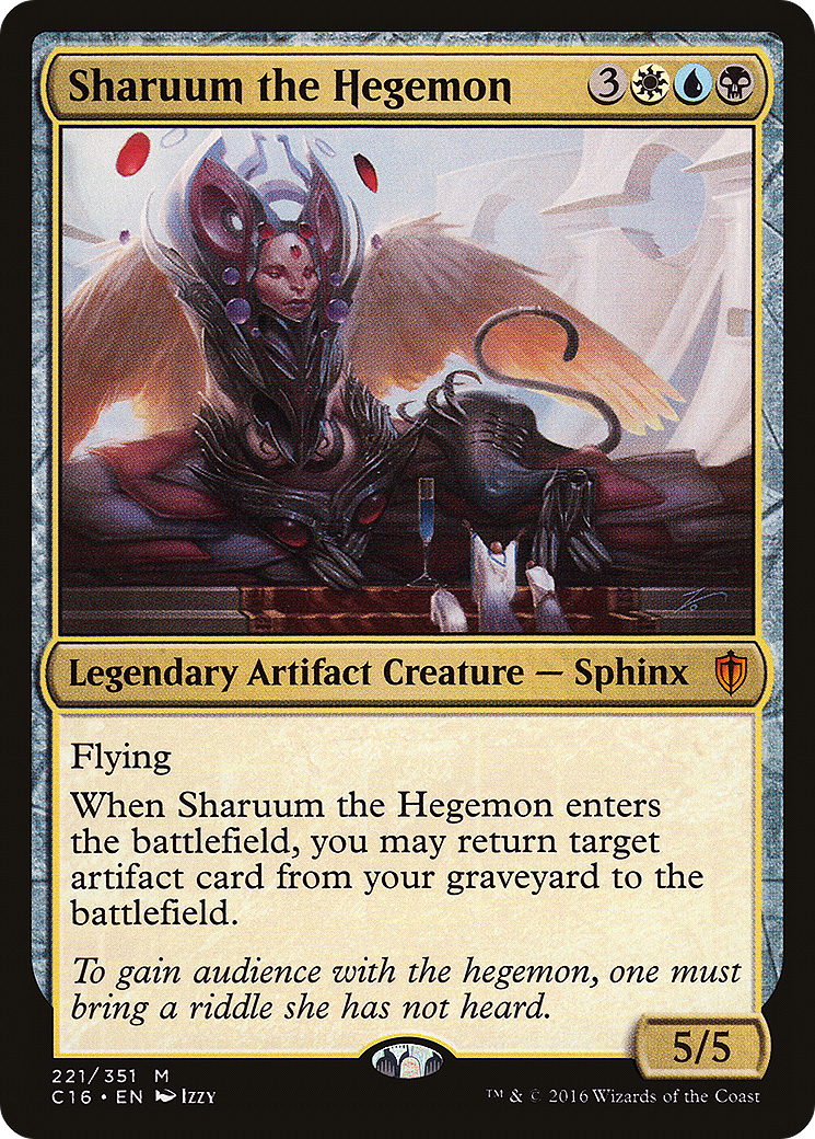 Sharuum the Hegemon (C16-221) - Commander 2016